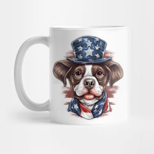 4th of July Dog #4 Mug